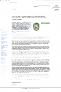 Forex Peace Army | Benefits of Plasma- Las Vegas Business Press - Forex Trading